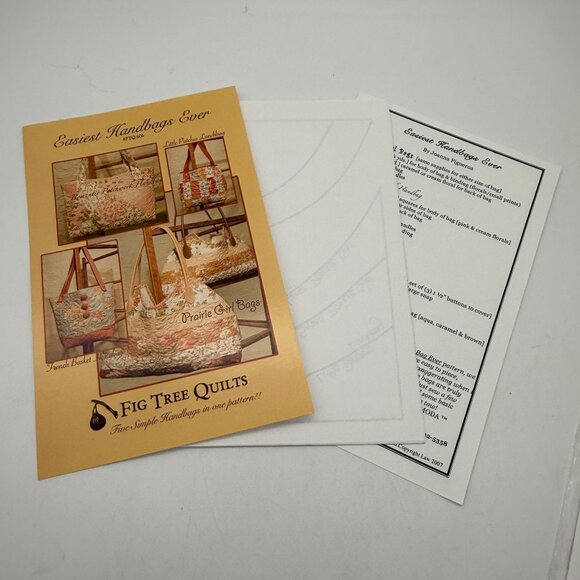 Easiest Handbags Ever Fig Tree Quilts Pattern By Joanna Figueroa FTQ 606 - Picture 4 of 4